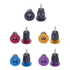 2Pcs Bike Lenker Ende Stecker Teile Lenker End Kappen für Fahrrad Rennrad