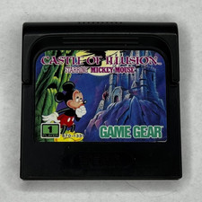 Castle of Illusion Starring Mickey Mouse Sega Game Gear Cartridge