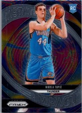 2024-25 Panini Prizm #3 Nikola Topic Instant Impact RC