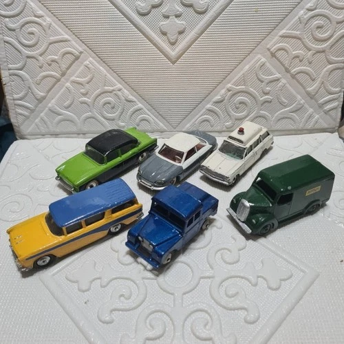 vintage dinky toys diecast victor humber hawk panhard nash rambler etc lot 1