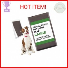Evergreen Pet Supplies Replacement Dog Door Flap Compatible with PetSafe Freedom