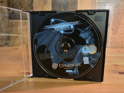 Phantasy Star Online (Sega Dreamcast, 2000) Disc Only Authentic Tested & Works