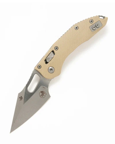 Microtech Manual Folding Knife Bohler M390MK Apocalyptic Blade 169RL-10APFLGTTA