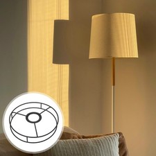 Iron Wire Lamp Shade Frame Diy Lampshade Rack Accessory Lamp Replacement Frame
