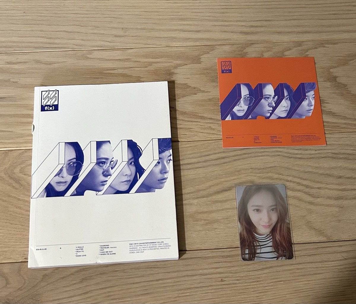 f(x) 4walls CD アルバム Krystal クリスタル 2Ver. F(x) 4 Walls 4th Album Krystal Ver. + Krystal Photocard K-Pop Used