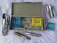 Tap and Die Lot, Greenfield, Bay State, Klein, Others, In Plastic Box, Used