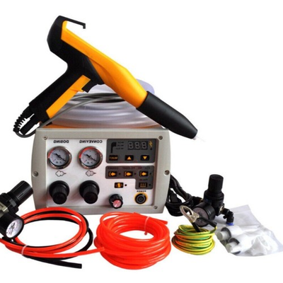 #ad D display Smart Modes Suit Electrostatic Powder Coating Spray Paint Machine $728.00