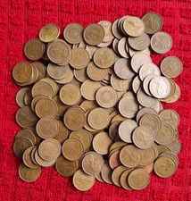 1/2 Penny New Half Pence Coin GB UK ELIZABETH II 1971-1982 Job Lot Of 185 Coins