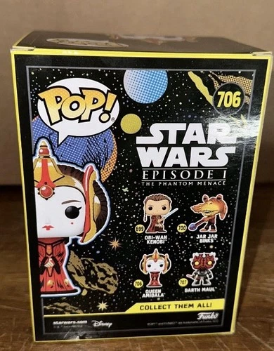 Funko Pop! Star Wars - Queen Amidala (Retro) - Target (Exclusive) #706