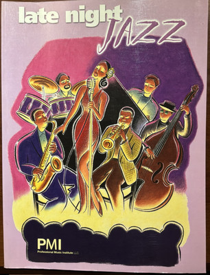 Late Night Jazz Songbook Piano Vocal Chords Standards Vintage PMI Rare