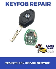 BMW E46 E60 X5 E53 3 5 Series Car Key Fob Repair Fix Battery Replacement Service