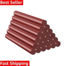 Wine Red Hot Glue Sticks, 24 PCS Hot Melt Glue Sticks Colored Size, Sealing W... 0.63 per gallon
