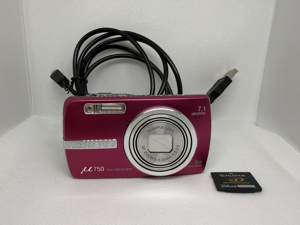 Olympus μ-750 デジタルカメラ ピンク オリンパス ニュースリリース： 光学5倍ズームで世界最小・最
