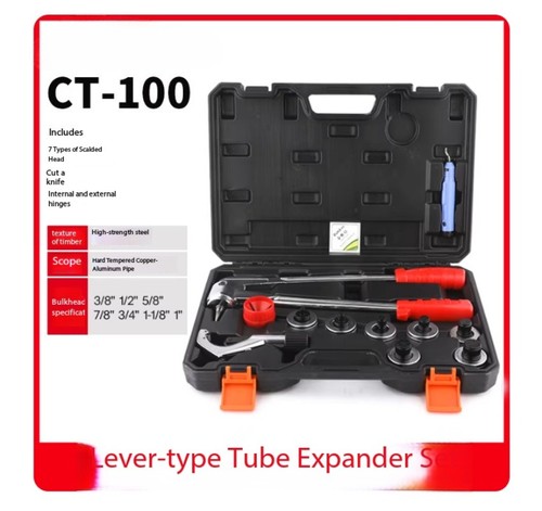 CT300L Hydraulic Expander Hydraulic SWAGING Tool Kit Copper Tubing Expanding