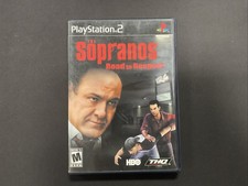 The Sopranos Road to Respect Sony Playstation 2 PS2 CIB