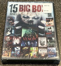 NEW! 15 Movies Big Box of Horror DVD Set - FACTORY SEALED with FREE SHIPPING!
