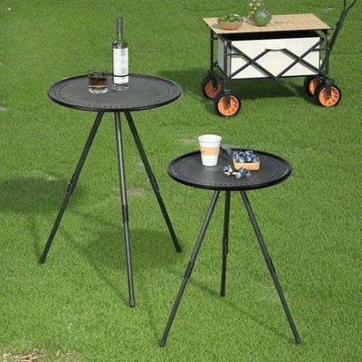 Aluminiumlegierung Klapptisch Tragbar Outdoor Camping Picknick Verstellbar Mini Set