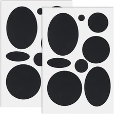 16Pcs Puffer down Jacket Repair Patch Kit, Black Nylon Fabric Repair Patch Self