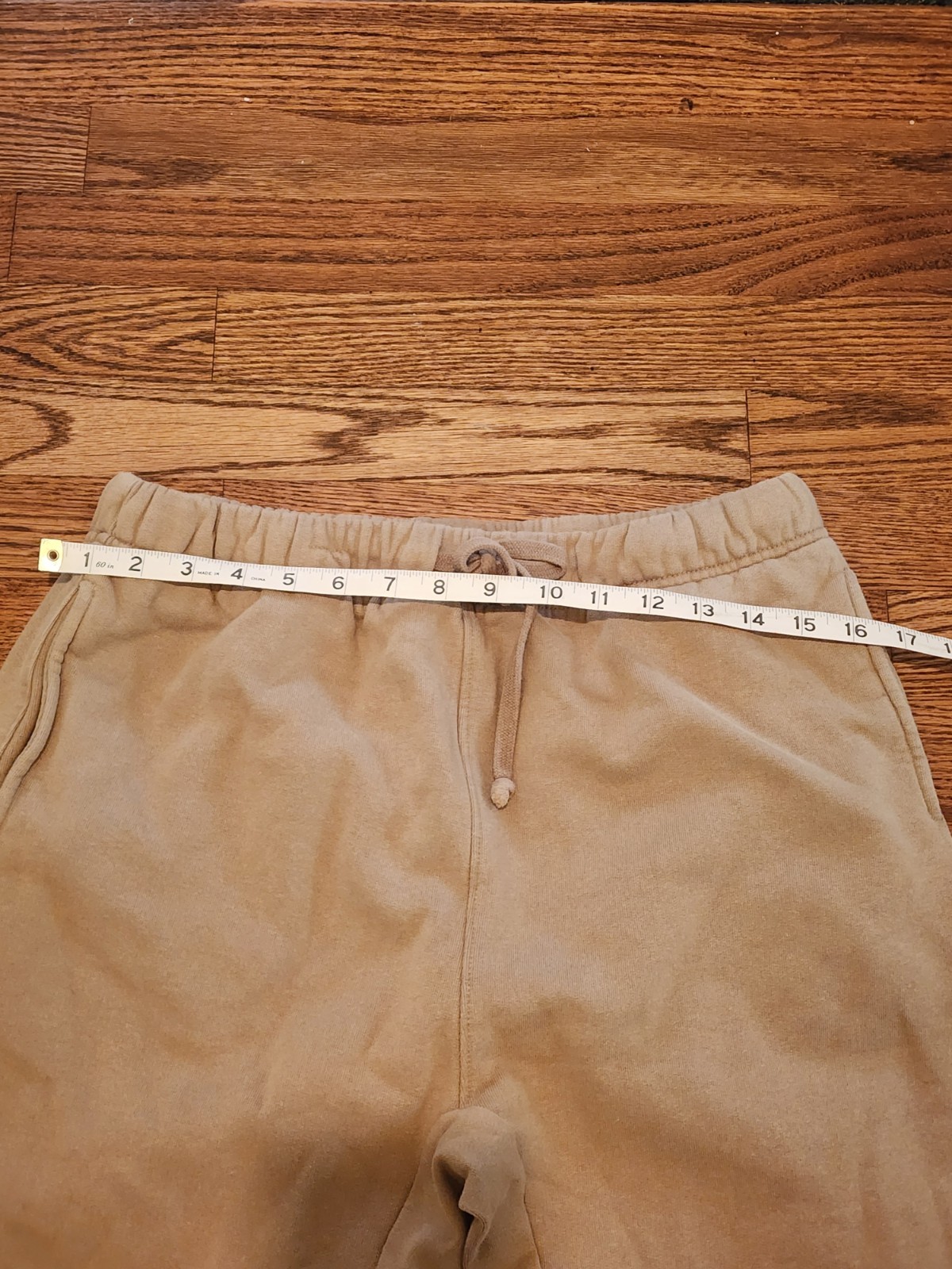 MNML Heavy Basic Relaxed Everyday Sweatpants Tan … - image 2