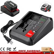 New PCC692L 20V MAX Lithium Battery Charger For Black & Decker and Porter Cable