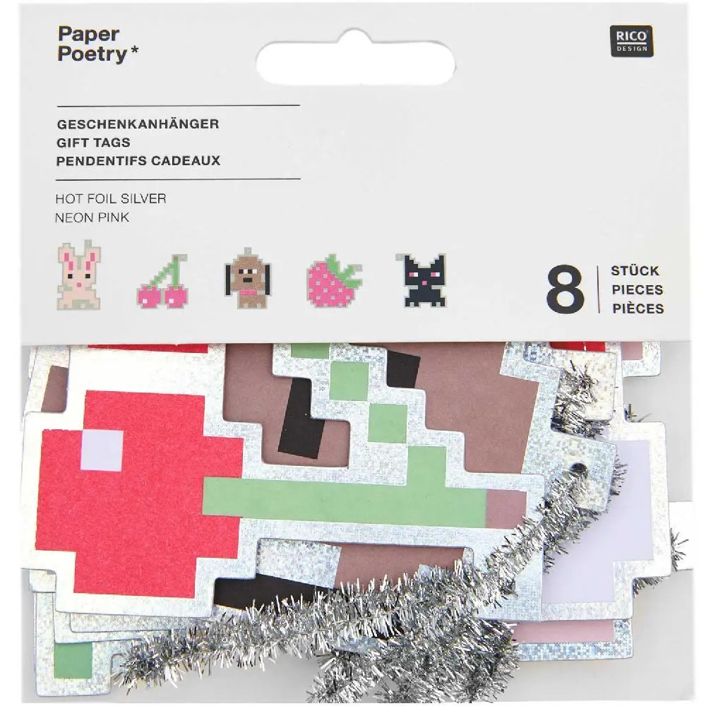 Rico Design Paper Poetry Geschenkanhänger Futschikato Tiere - Image 3