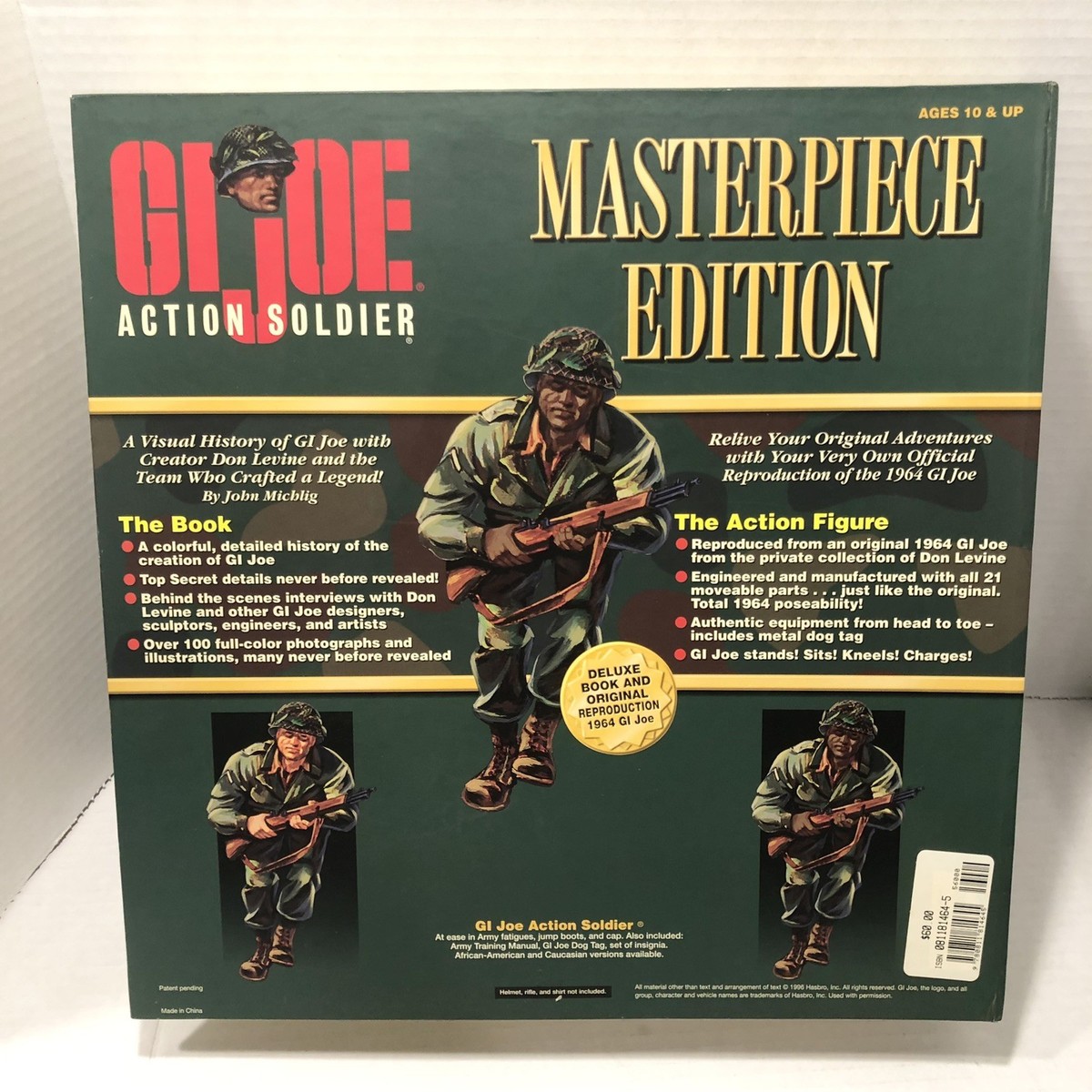 GI Joe 1964-96 ACTION SOLDIER Action Figure Masterpiece Edition