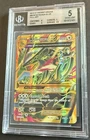 Pokemon M Rayquaza EX #98/98 Ultra Rare 2015 XY Ancient Origins BGS 5 EXCELLENT