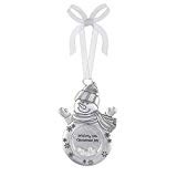 Ganz Wishing You Christmas Holiday Snowman Christmas Ornament