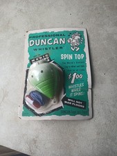 Duncan Whistling tops In the original packaging from the 60s