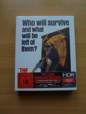 The Texas Chainsaw Massacre 4K /Blu Ray Steelbook (Full Slip B) (550 copies)