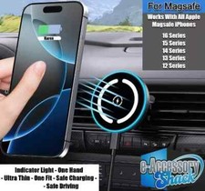 15w Fast Charge Vent Mount Wireless Charger FOR Magsafe iPhone 12 13 14 15 16 17