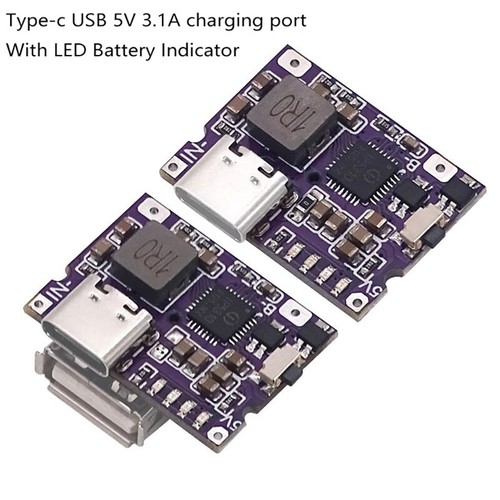 Typ-C USB 5V 3A Boost Converter Step-up-Leistungsmodul IP5310 Mobile Power Bank - Afbeelding 7 van 13