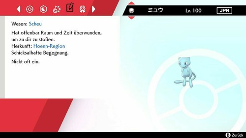 Shiny Mew Pokemon Schwert Schild 6DV! + Meisterball Pokerus - Picture 4 of 5