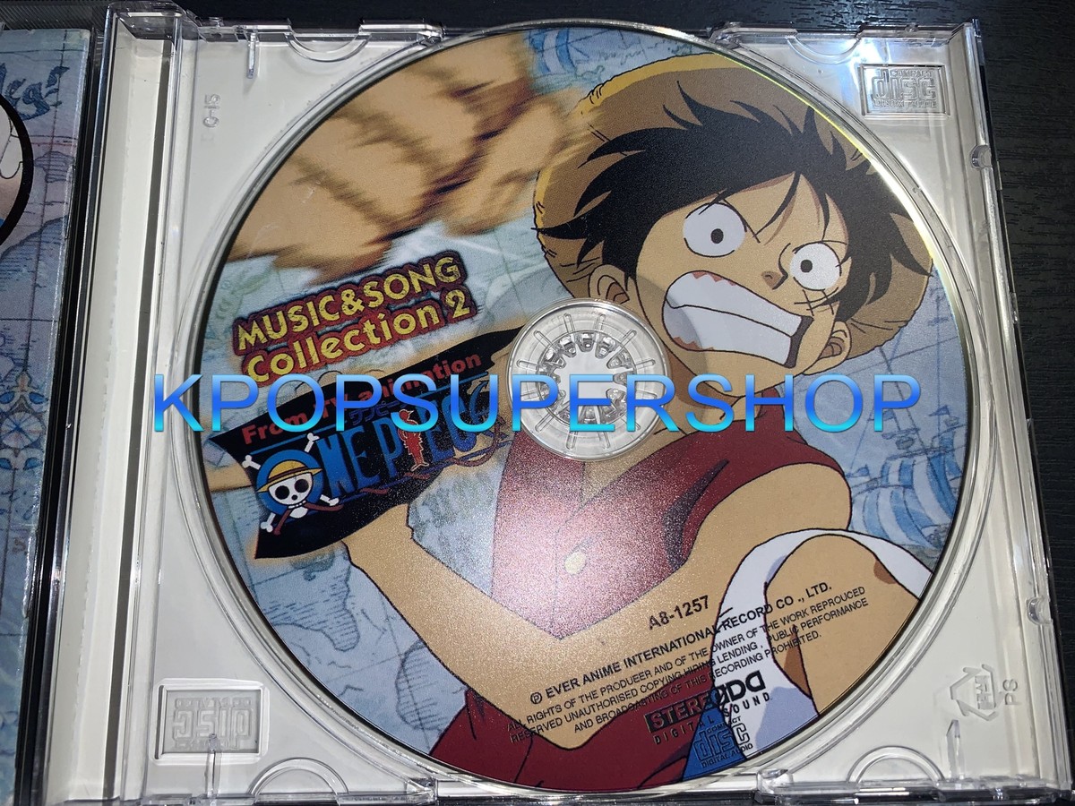 One Piece Music & Song Collection 2 Anime Soundtrack CD Booklet