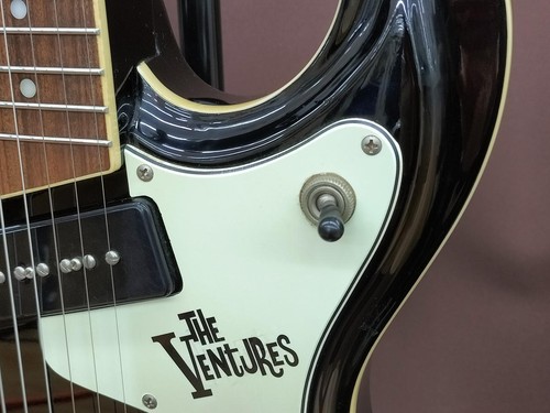 Guitarra Eléctrica Aria VM-65 Usada Modelo THE VENTURES Con Brazo Artículo Muy Raro - Imagen 7 de 12