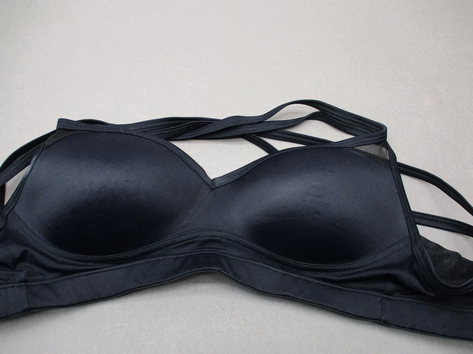 Bralette Flirtitude Talla S Mujer Negro Inalámbrico Forrado Espalda Corredora 2A Foto 2 de 4