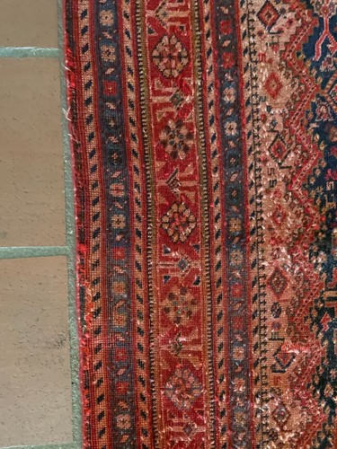 Tappeto 4'2"" x 6'10"" piedi turco annodato a mano tradizionale tintura naturale 4x7 - Foto 5 di 8
