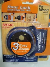 American Tool Door Lock Installation Kit for Wood Doors Model 17105, From 2006