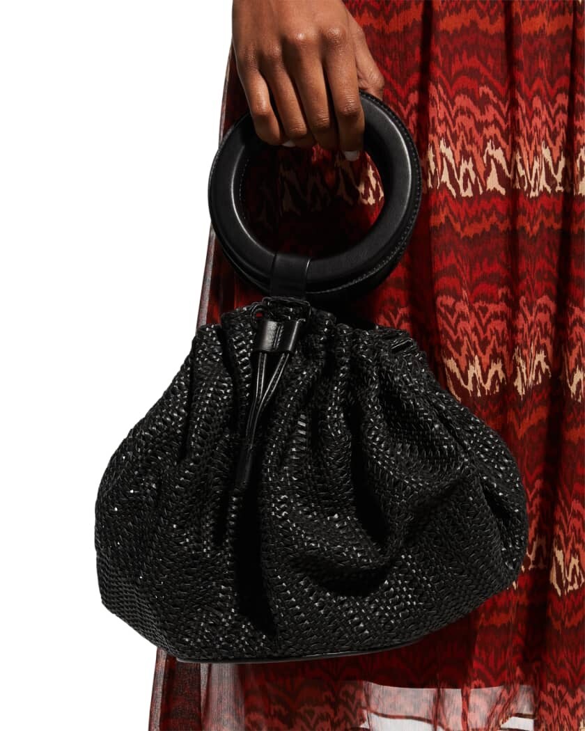 Simon Miller Bonsai Scrunch Ring Top-Handle Bag Black $590 Simon Miller Bonsai Scrunch Ring Top-Handle Bag Black $590