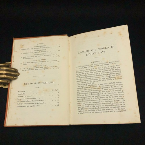 Around The World In Eighty Days ~ Jules Verne ~ 1876 UK Edition Sampson Low - Picture 12 of 18