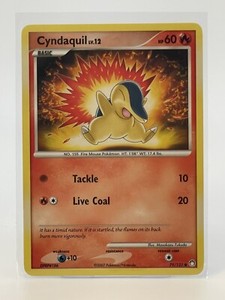 Pokémon TCG 2007 Mysterious Treasures Cyndaquil LV.12 79/123 Basic Common Card