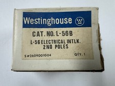  NEW OEM L-56B WESTINGHOUSE L-56 ELECTRICAL INTERLOCK 2NO POLES L56B