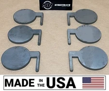 [SR] Steel IDPA Shooting Target Dueling Tree DIY Kit 6pc 4" x 3/8" Paddles ONLY