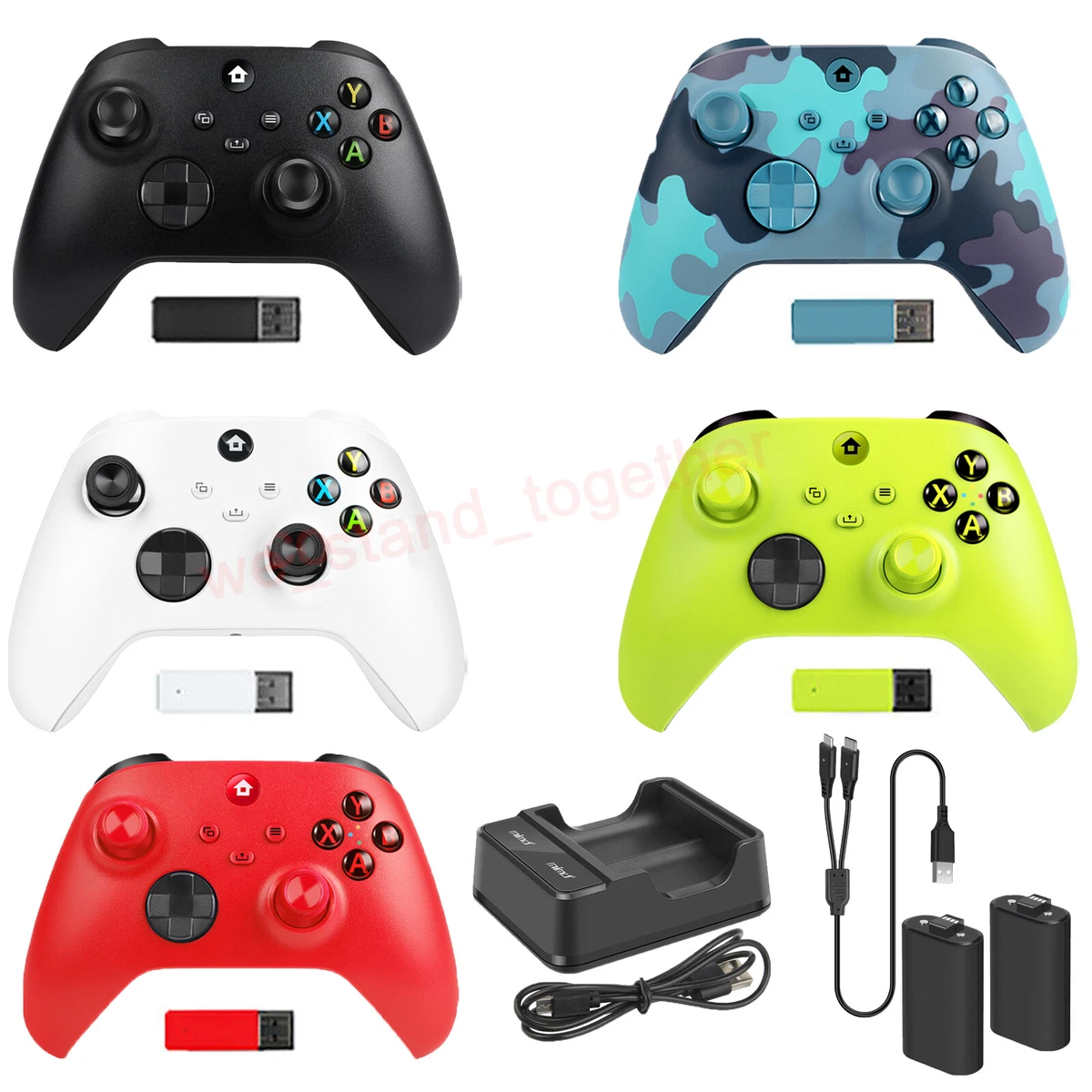Wireless Controller For Microsoft Xbox One Xbox Series X S PC w Audio Jack