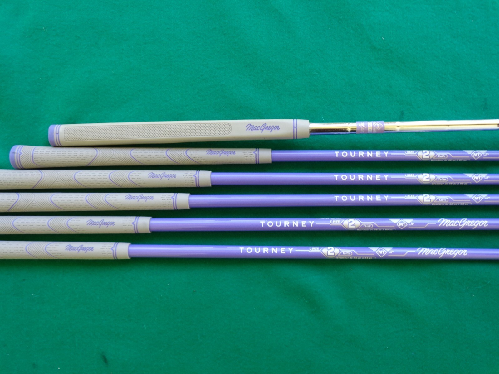 Macgregor Tourney Junior Golf Club Set Driver Hybrid Irons Fits 46" To 53" R.H.*