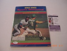 BERT CAMPANERIS OAKLAND ATHLETICS JSA/COA SIGNED SPORTS ILLUSTRATED