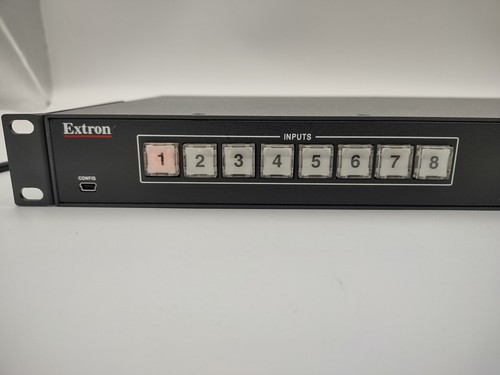 Extron IN1608 Eight Input Scaling Presentation Switcher with DTP Output - Picture 2 of 13