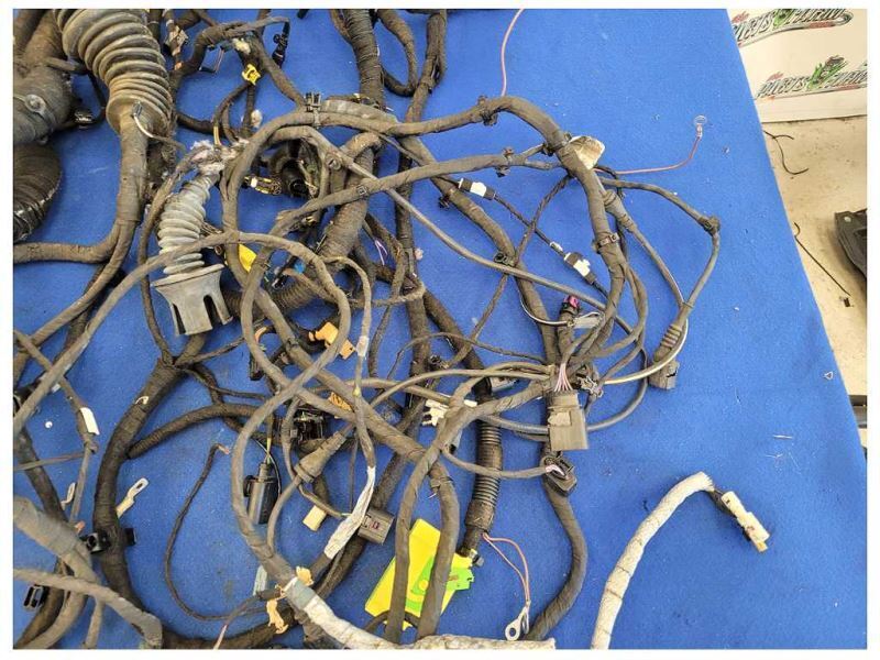 2014 Audi R8 V10 Coupe Body Harness Wire *Broken Plugs Cut Wires* 2136