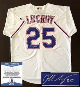texas rangers lucroy jersey
