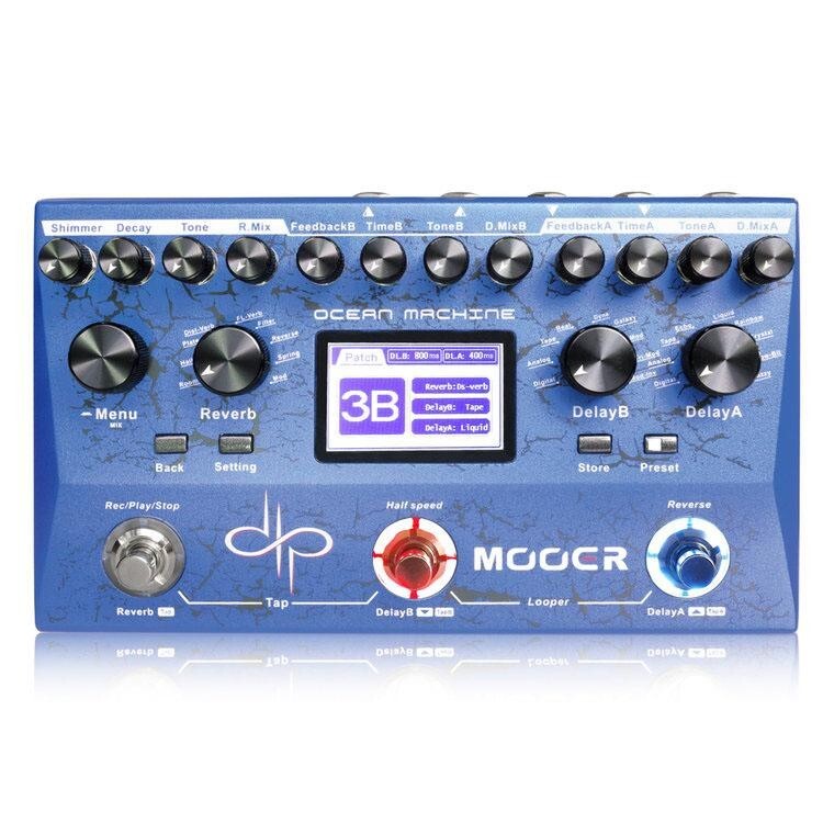 MOOER Ocean Machine Devin Townsend Signature Delay/Reverb MOOER Ocean Machine Devin Townsend Signature Delay/Reverb